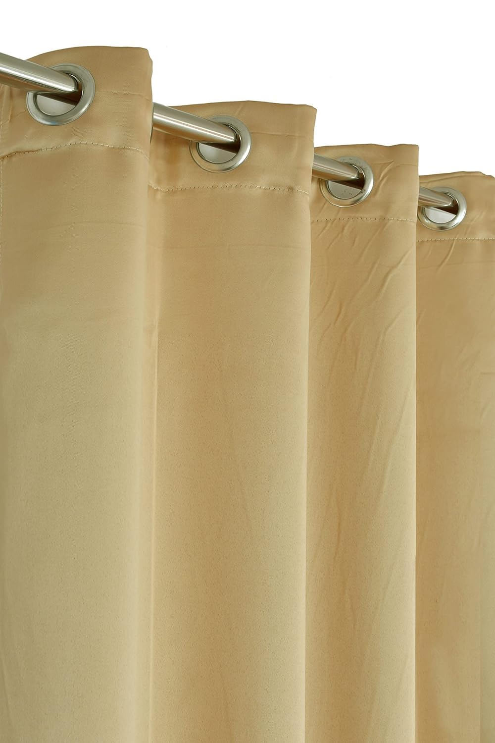 Kuber Industries curtain - 7 feet door curtain in elegant gold