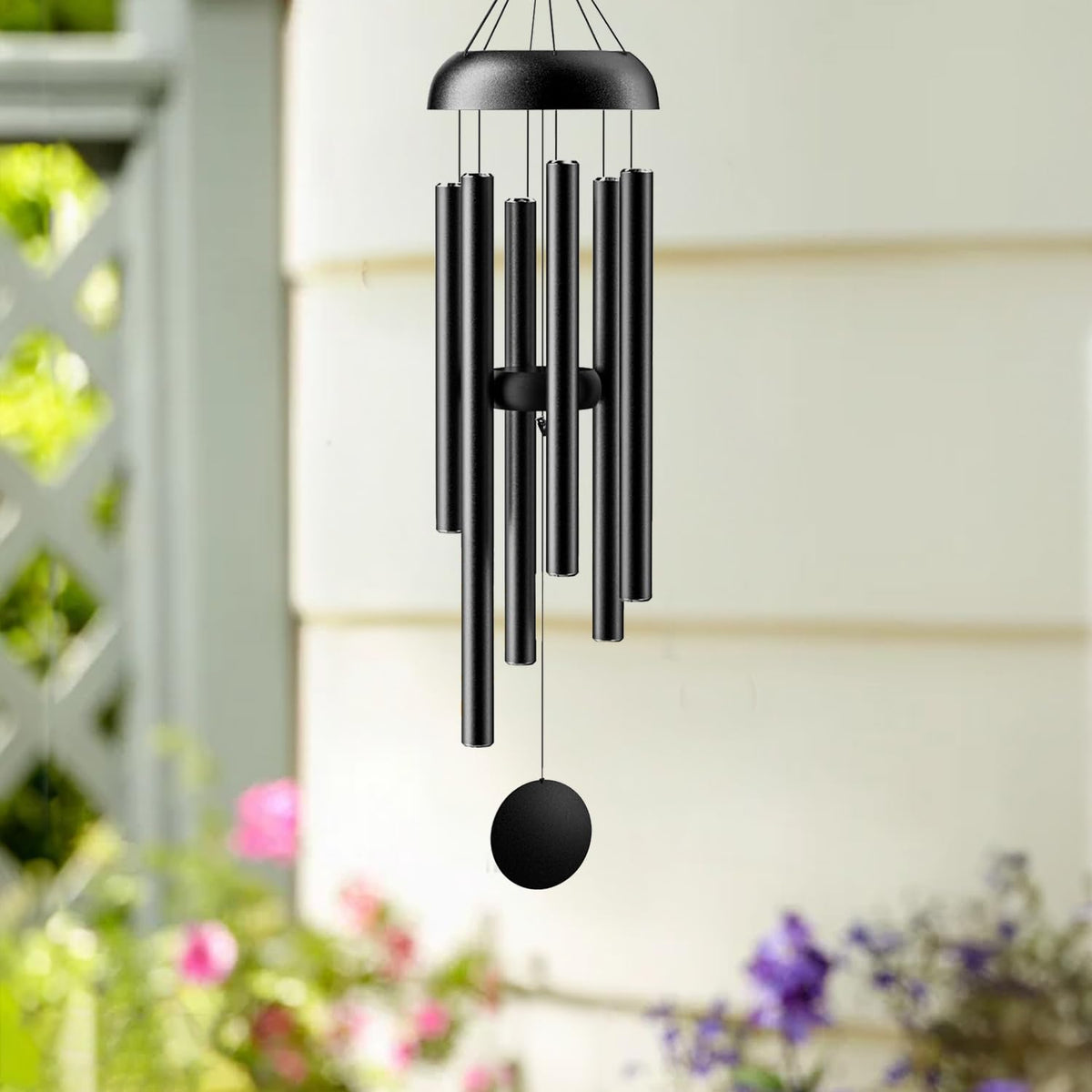 Ekhasa Positive Energy Aluminium Wind Chimes for Home, Balcony, Outdoor, Garden Decoration | Windchimes bells for Vastu, Feng Shui, Serene Music Sound & Positive Vibes | Deep Tone Windchime for Gift