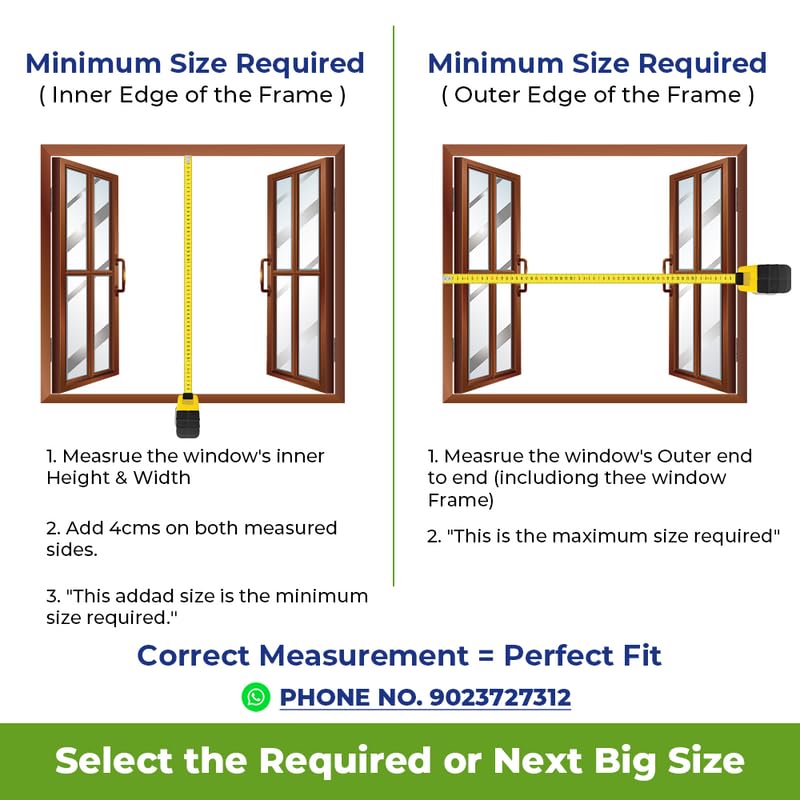 Classic Mosquito Net Pre-Stitched Net - Installation guide included