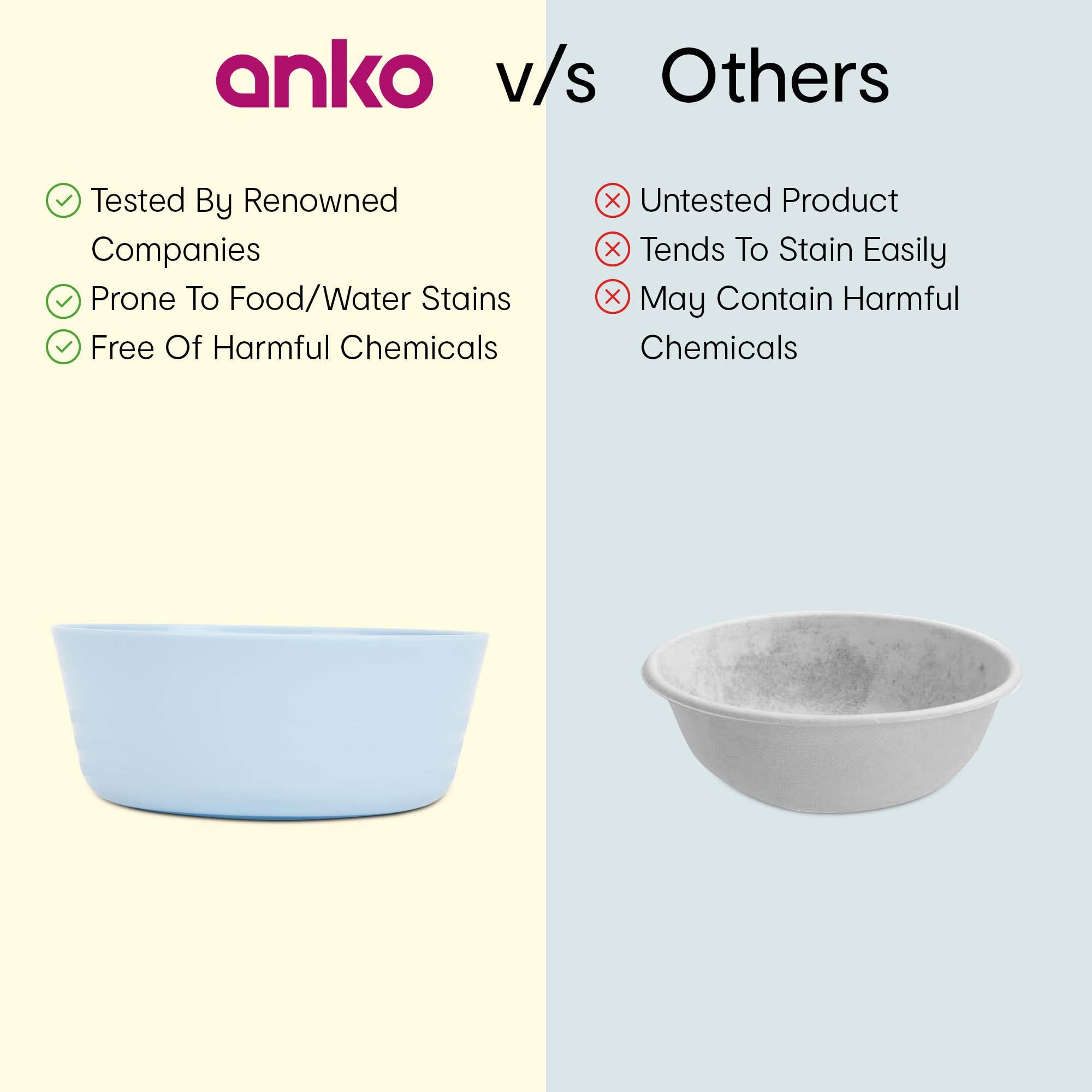 Anko non-stick mixing bowls - great for pasta preparation