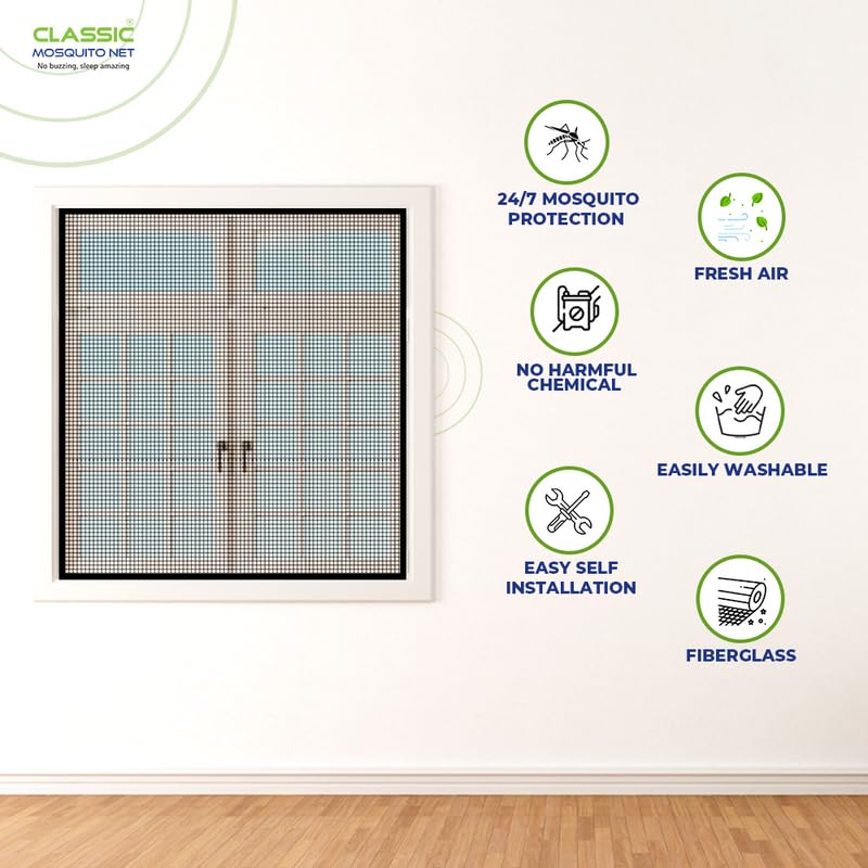 Classic Mosquito Net - Perfect fit for kitchen windows