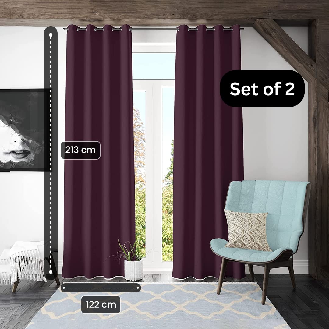 Kuber Industries curtain panels - Living room decor