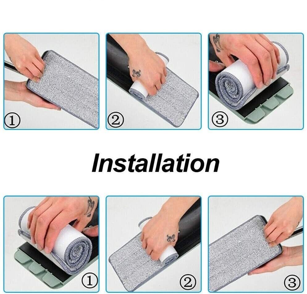 Kuber Industries microfiber pads - perfect for tile cleaning