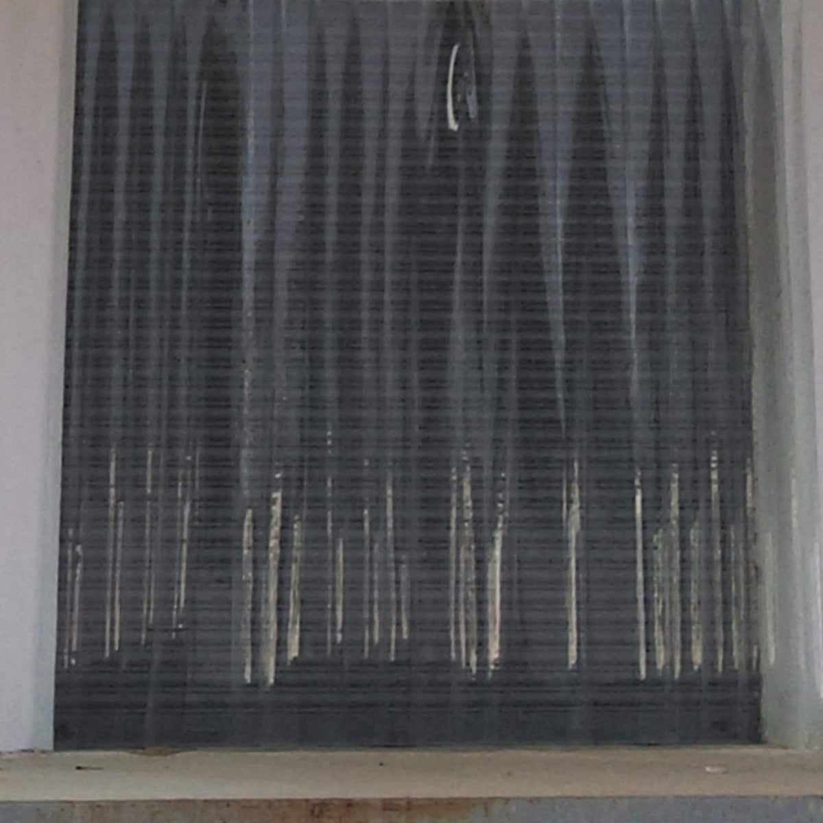 Kuber Industries PVC AC Curtain-8ft 0.45mm Transparent (CKTS12)