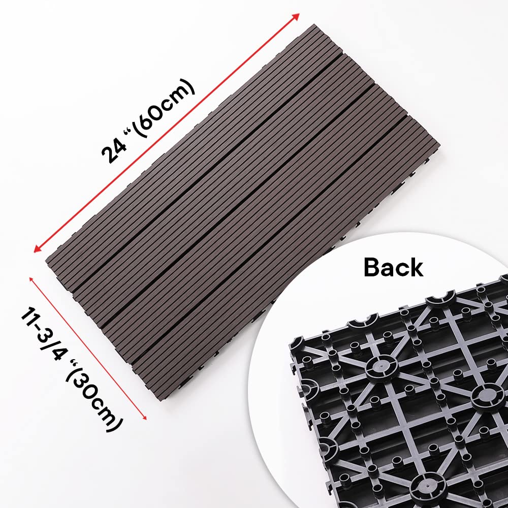 Cheston interlocking tiles - stylish patio flooring