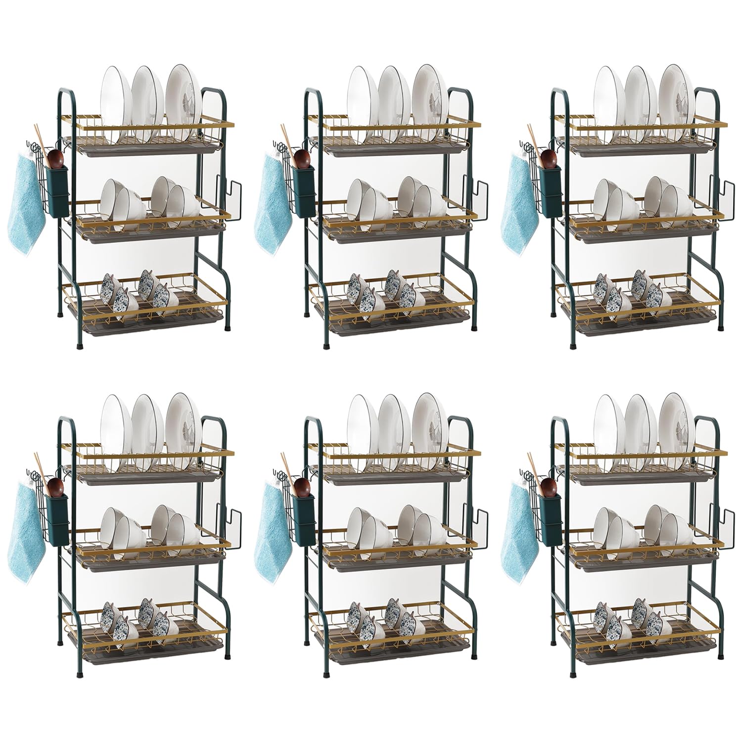 Kuber Industries stackable kitchen basket - elegant storage option