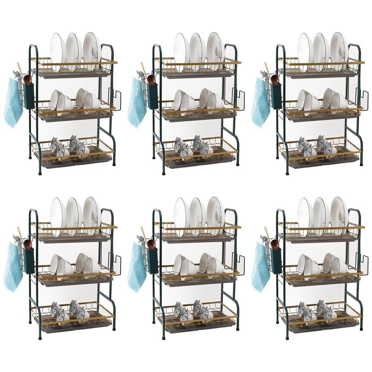 Kuber Industries stackable kitchen basket - elegant storage option