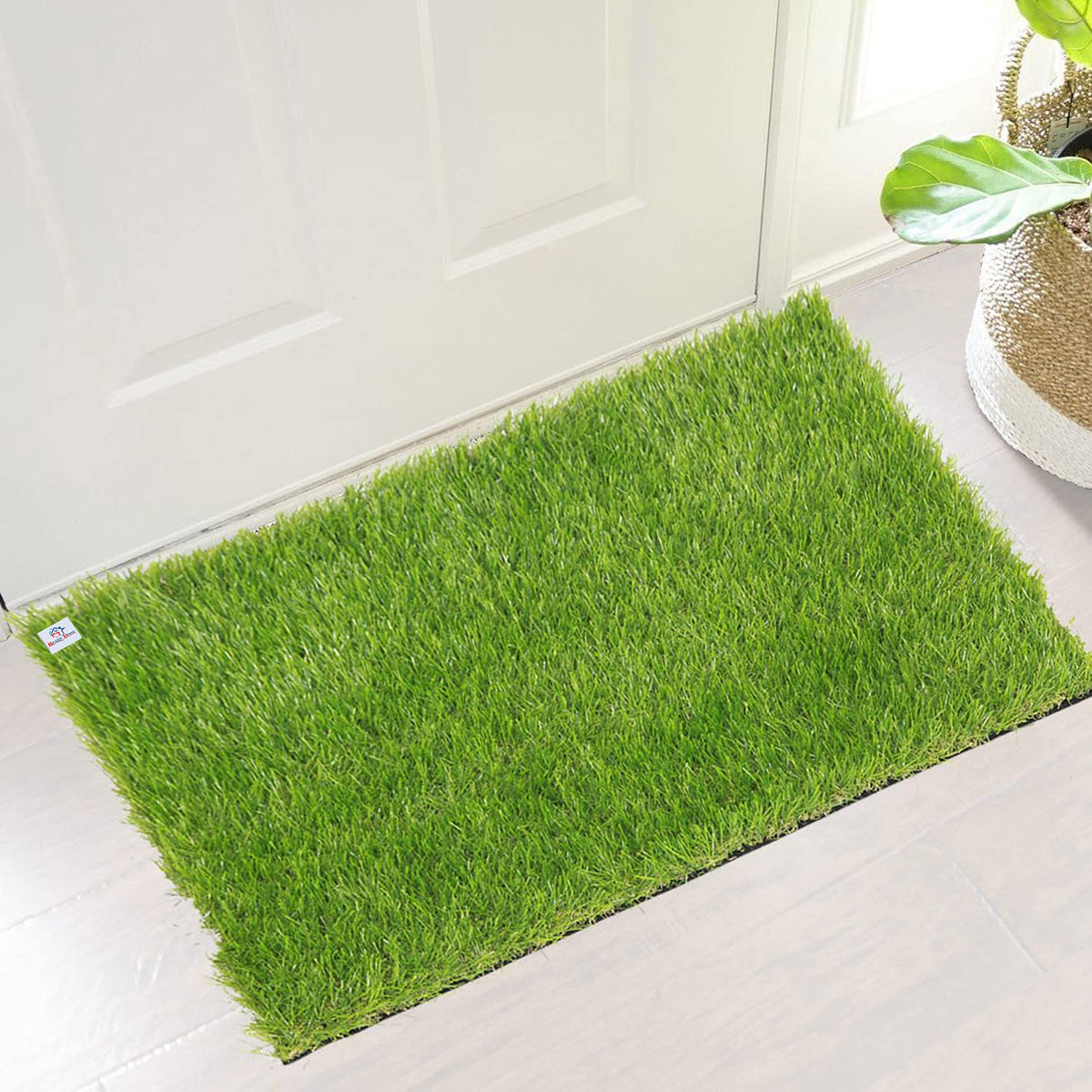 Kube Industries 35 MM Artificial Grass Indoor Outdoor Garden Lawn Landscape Synthetic Grass Mat (18" X 30") Green-HS_38_HEARTH21099