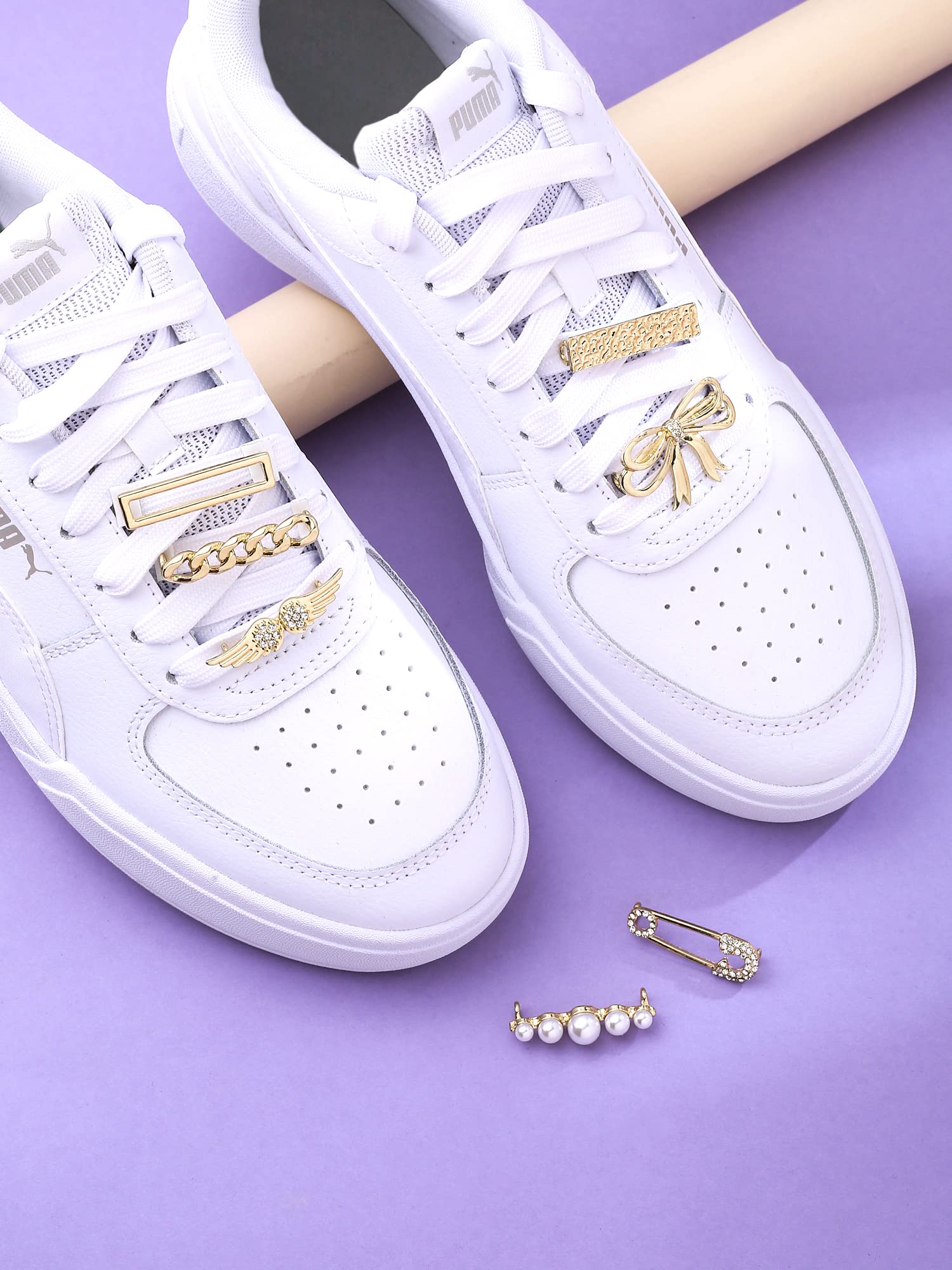 Yellow Nike Charms For Bracelets Yellow Chimes Shoelace Charms For