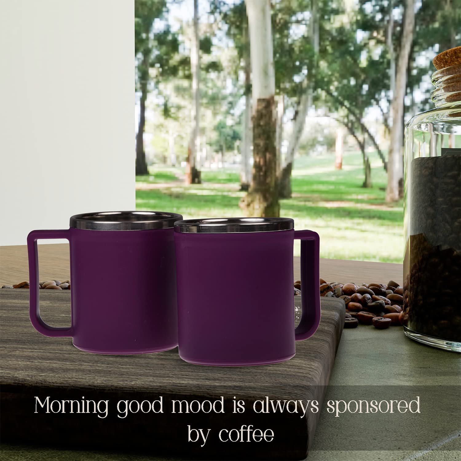 Kuber Heart Home Coffee Mug - Perfect for Picnics