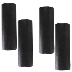 Kuber Industries Foam Roller For Exercise, Back Pain, Knee Pain-Pack of 4 (Black)