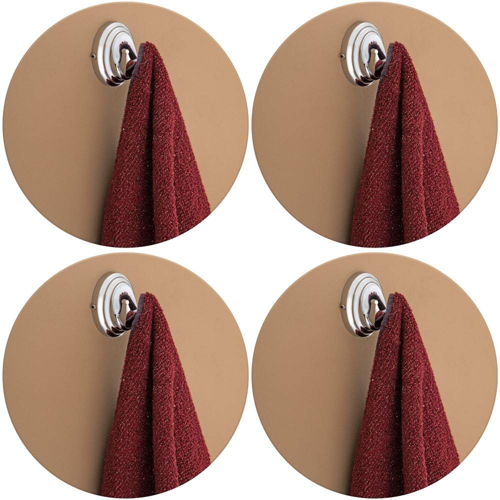 Plantex 304 Stainless Steel Robe Hook for Bathroom/Cloth-Towel Hanger/Hanging Hooks for Bathroom/Robe Hook - Cubic (Pack of 4, Chrome)