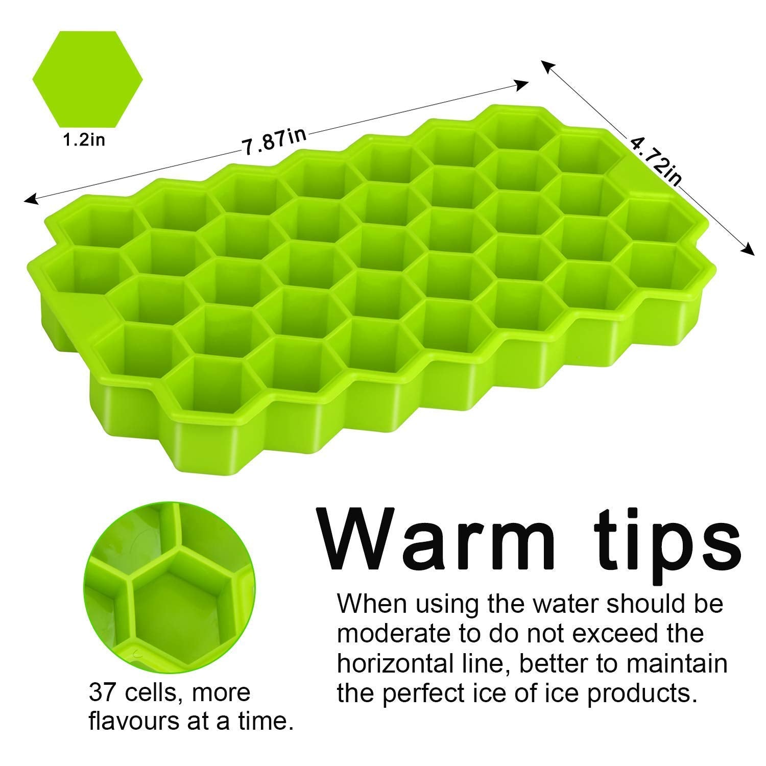 Classic Mosquito Net flexible ice molds - suitable for picnics