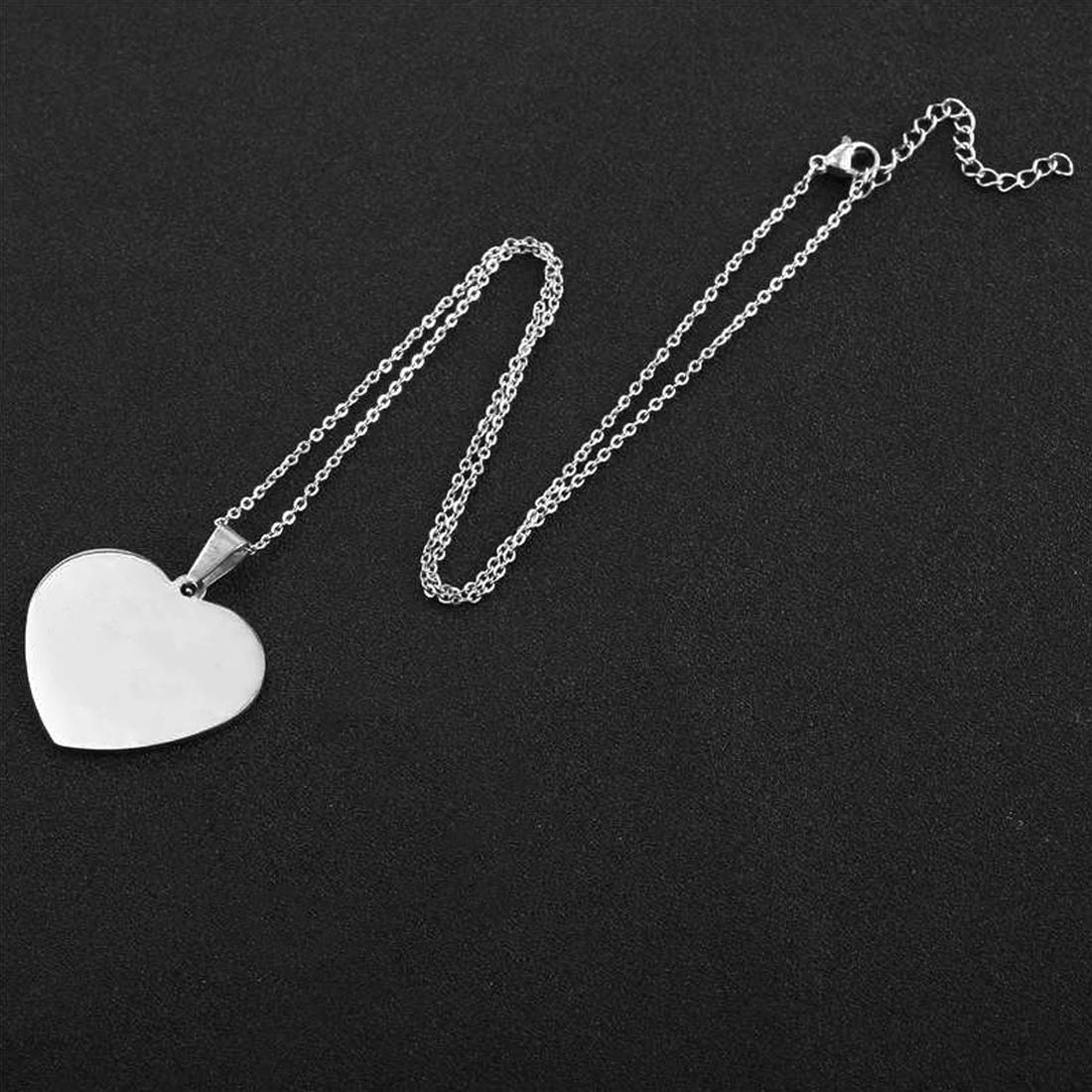 Yellow Chimes stainless steel heart pendant - elegant jewelry