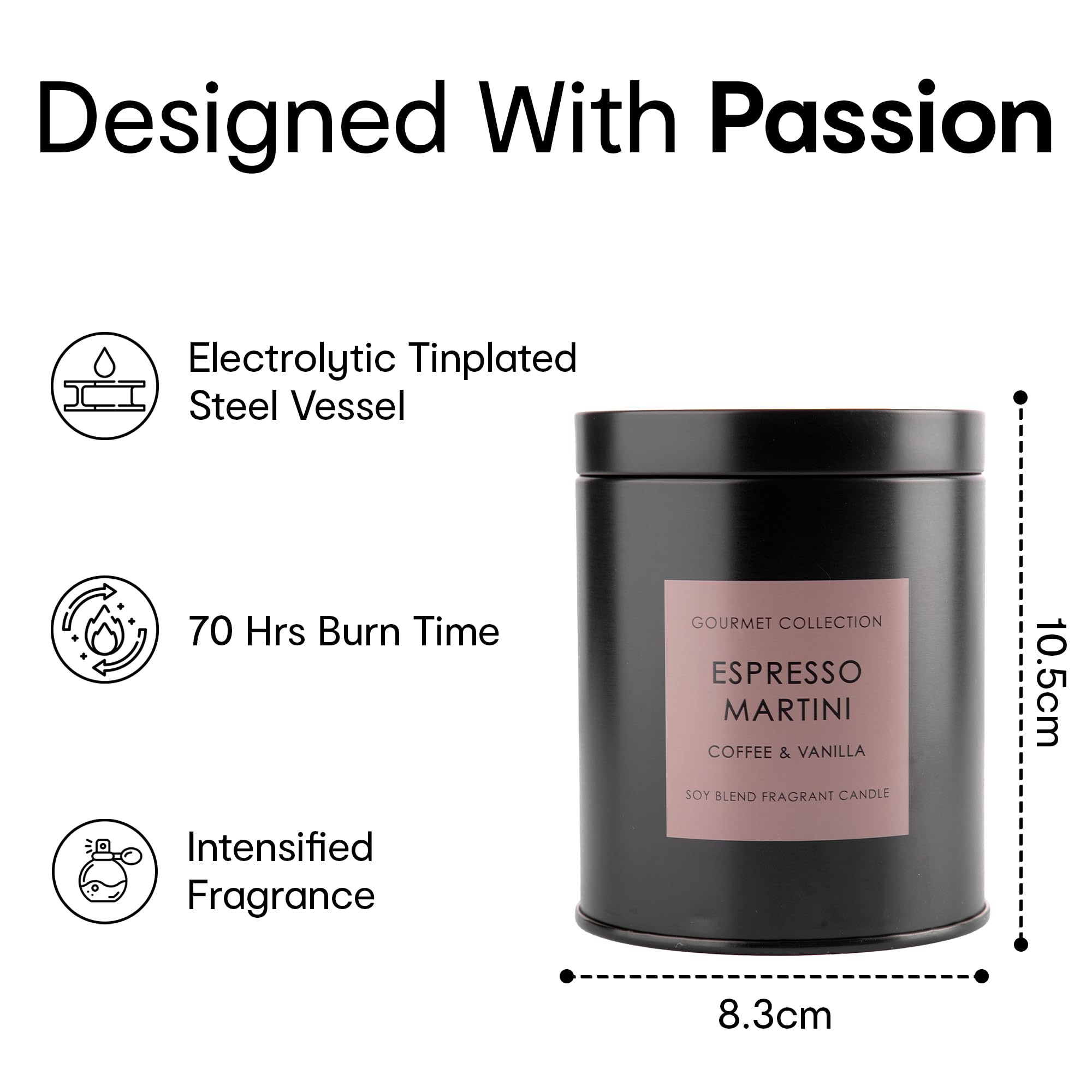 Anko Espresso Martini Candle - Perfect for birthdays