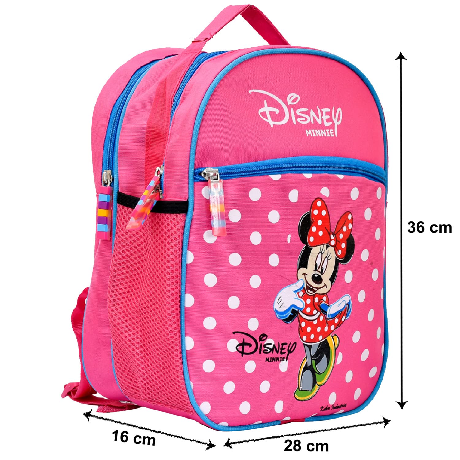 Kuber Industries Minnie Mouse Backpack - Fun design for kids