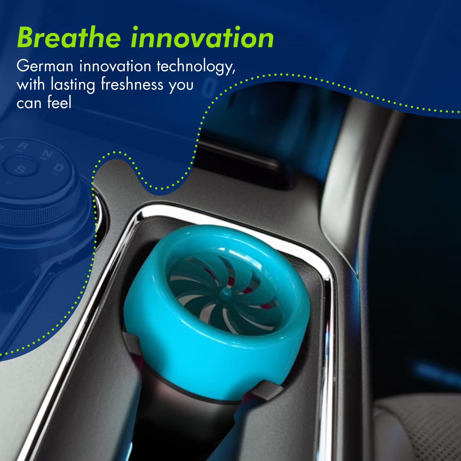 Absorbia Aviator Car Gel Air Freshener - adjustable scent intensity