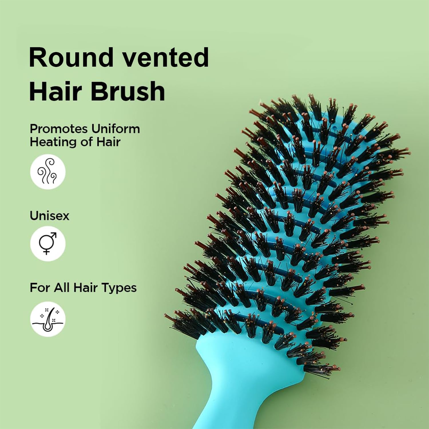 Kuber Industries hair brush - Ideal for wet hair
