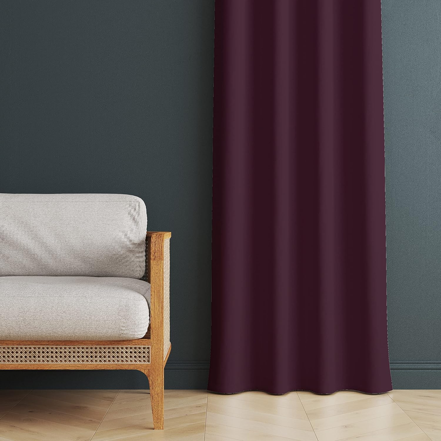 Kuber Industries solid curtains - Home energy saving solution