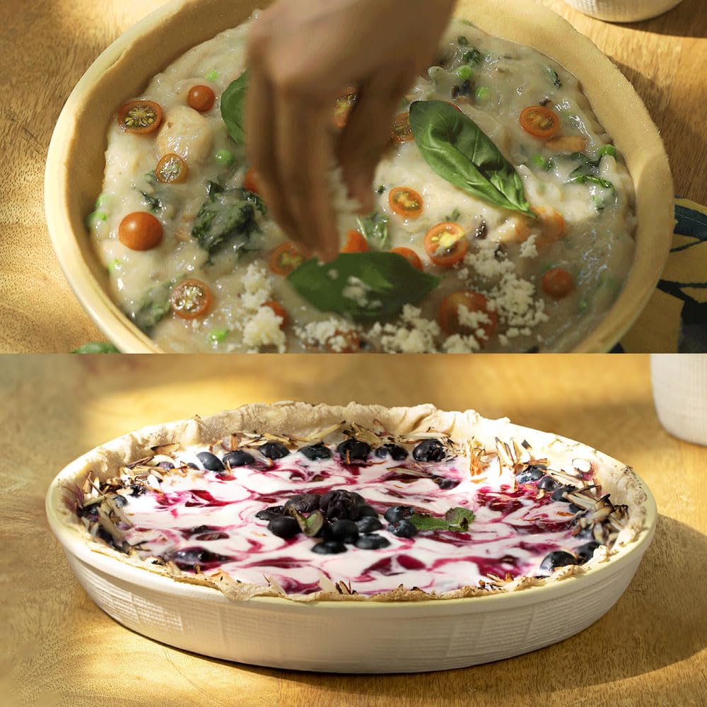 Ellementry ceramic baking dish - perfect for lasagna