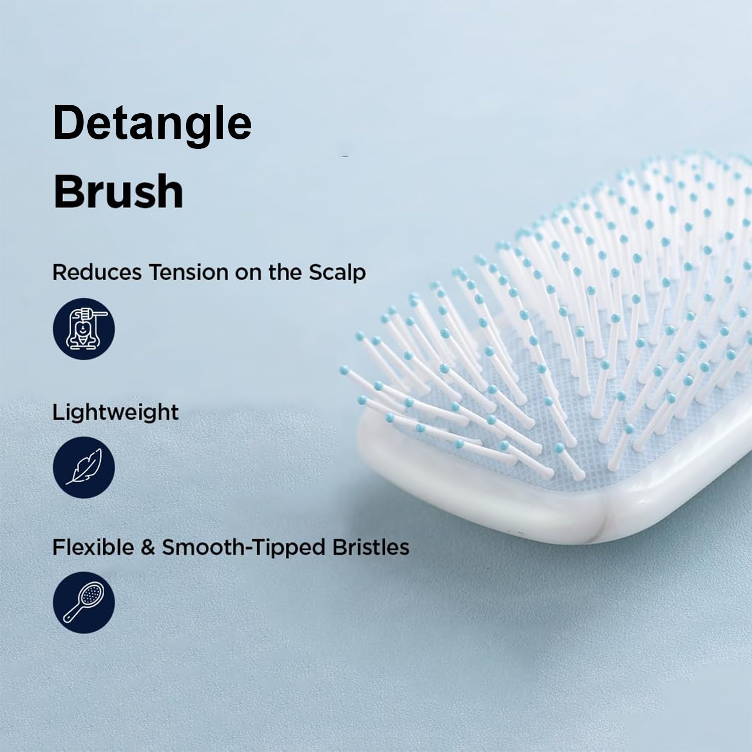 Kuber Hair Brush - Perfect for detangling after a shower