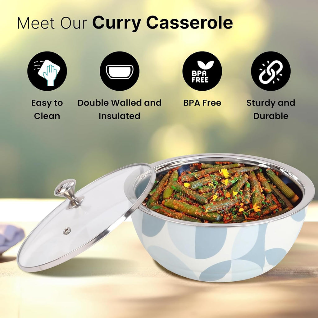 Pakistan Roti Container Insulated Kuber Industries Pack of 3 Stainless Steel Insulated Hotpot Roti Box w ...