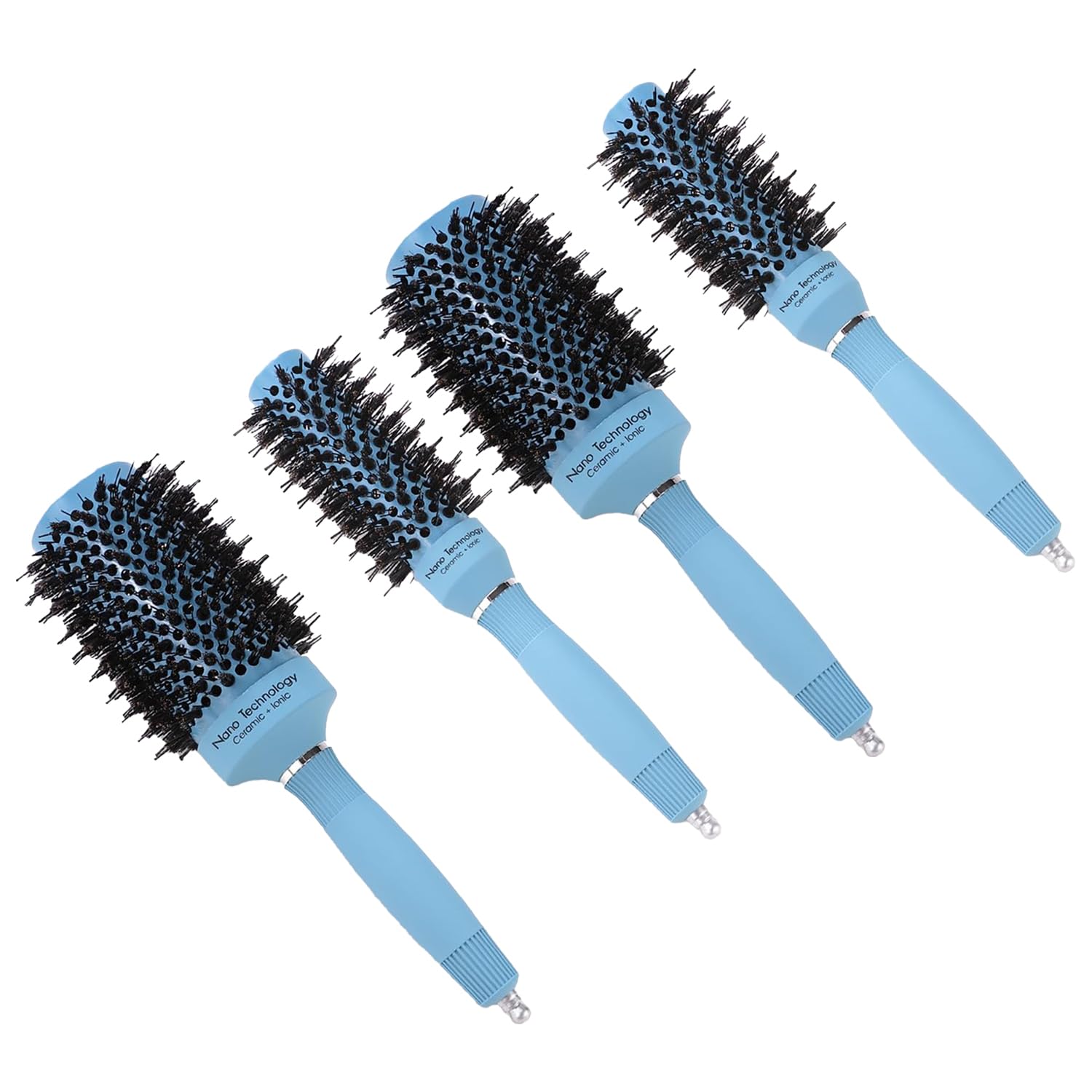 Kuber Industries ice blue hair brush - Stylish beauty accessory