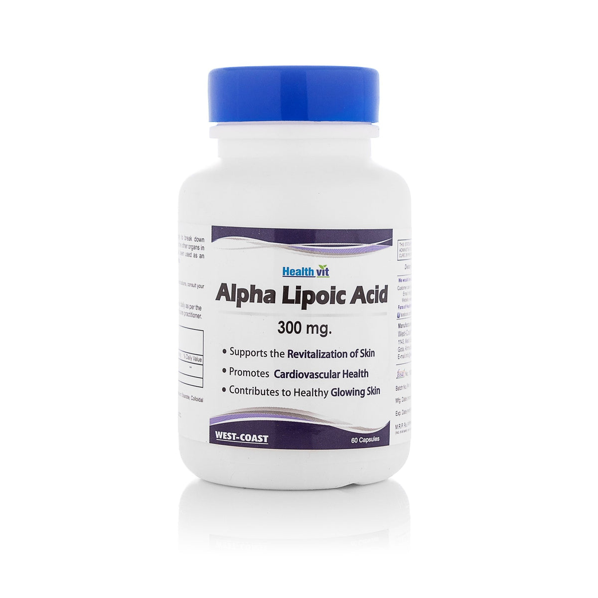 Healthvit Alpha Lipoic Acid - Wellness capsules for adults