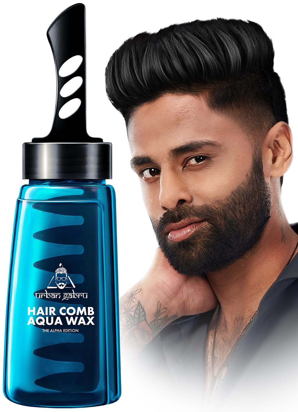 Urban Gabru Aqua Hair Wax - Non-sticky formula for easy application