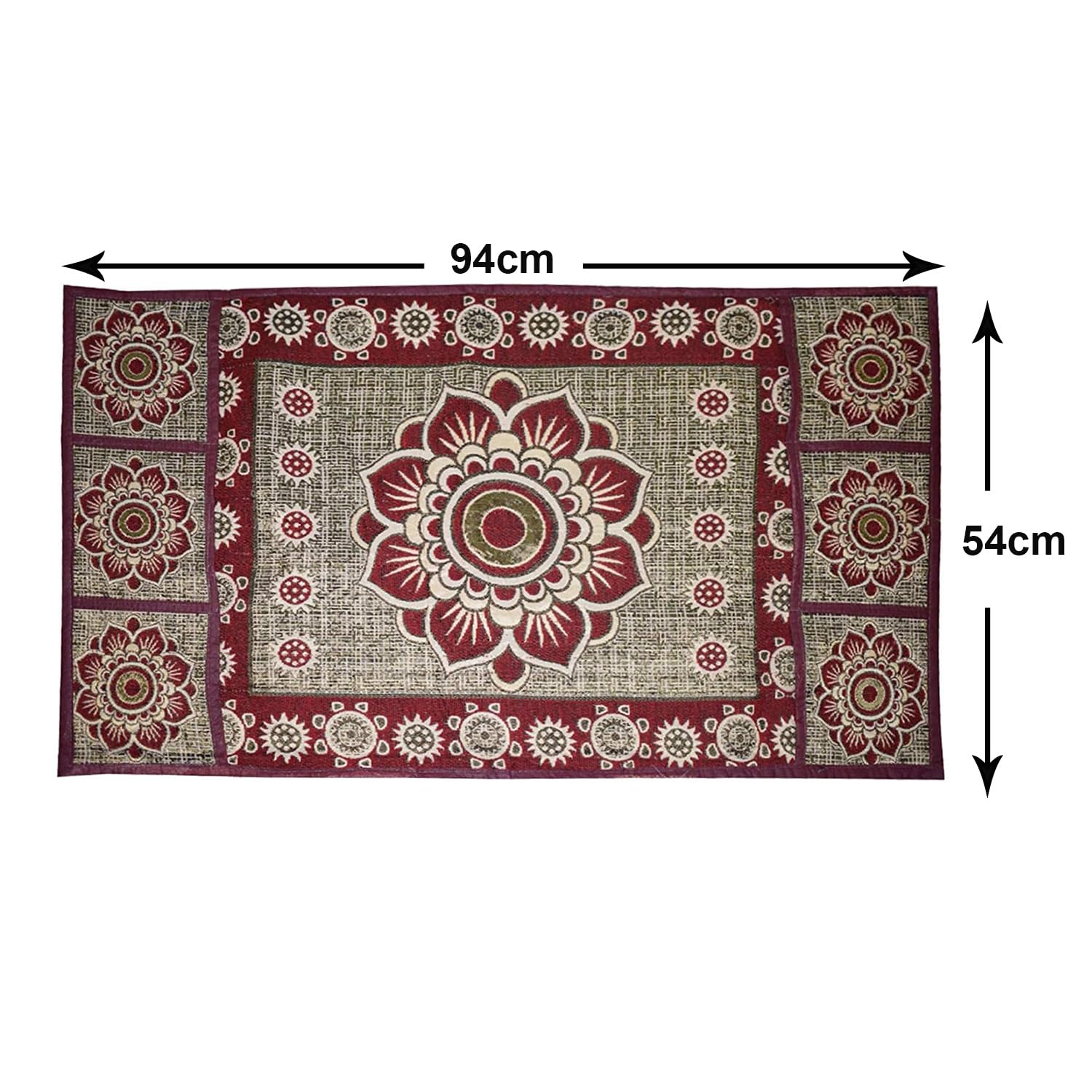 Kuber Industries maroon fridge cover - Stylish and practical