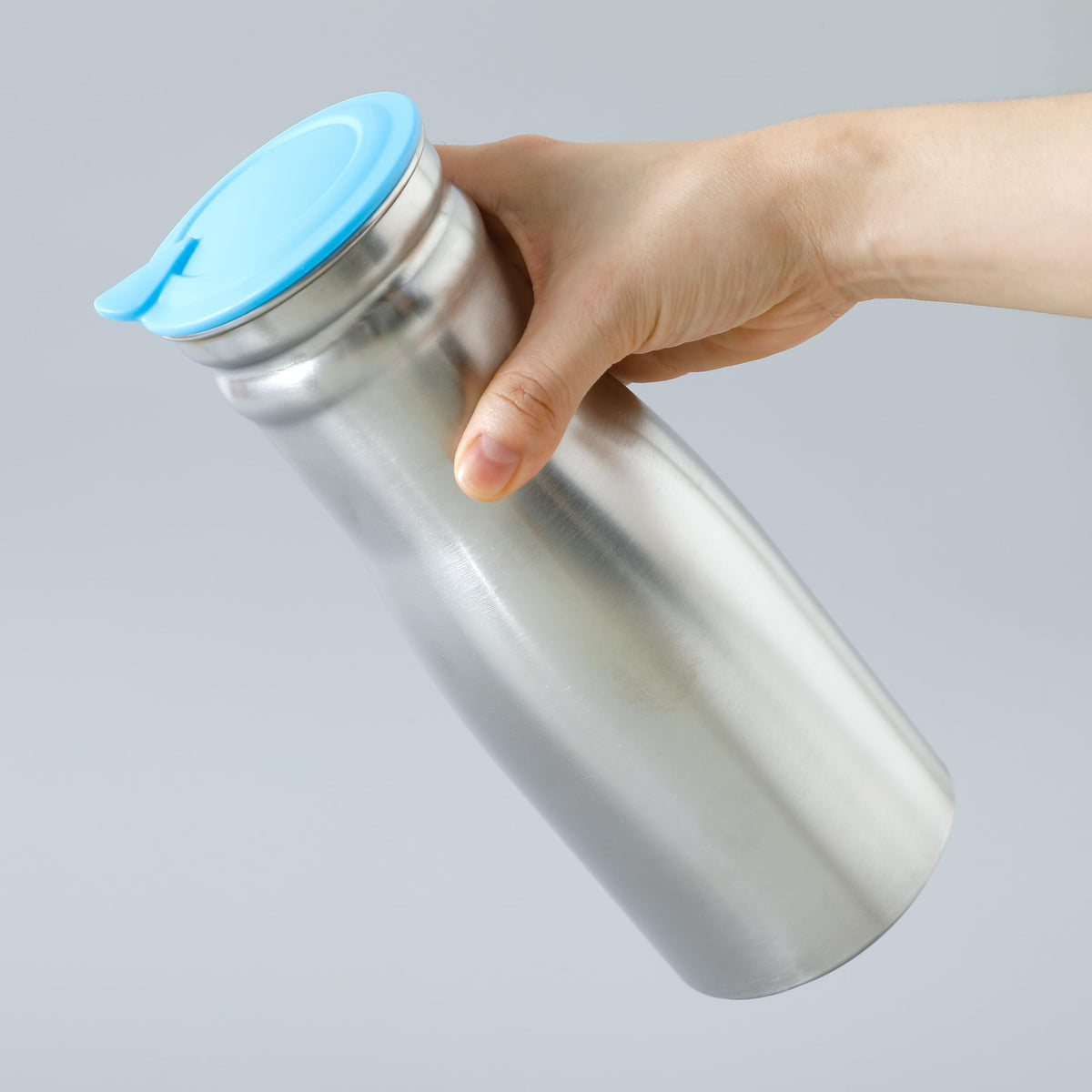 UMAI Water Jug with Lid | 1600ml | Stainless Steel Jug, Pitcher | Airtight | BPA Free | Serve Water | Beverages | Iced Tea | Juices | Cocktail | Milk | Chaas | Shakes (1000ml Borosilicate Glass)