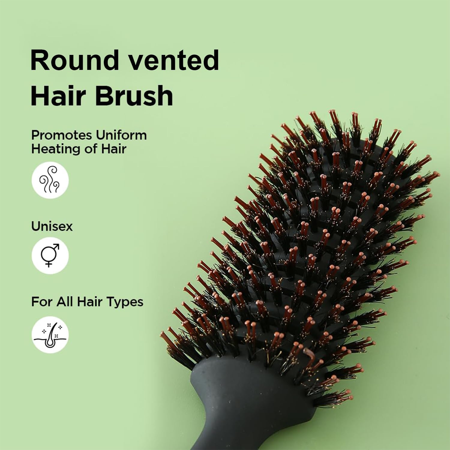 Kuber Industries hair brush - detangling knots