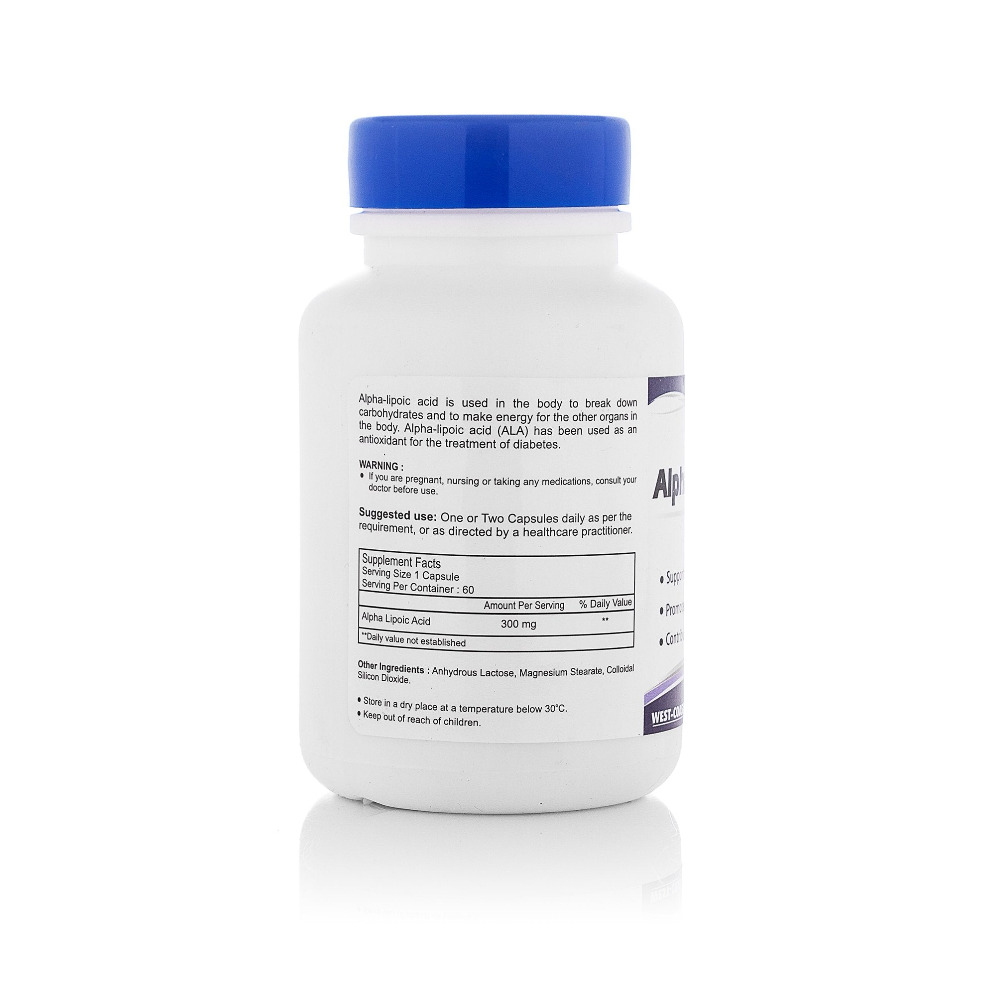 Healthvit Alpha Lipoic Acid Capsules - Daily health supplement