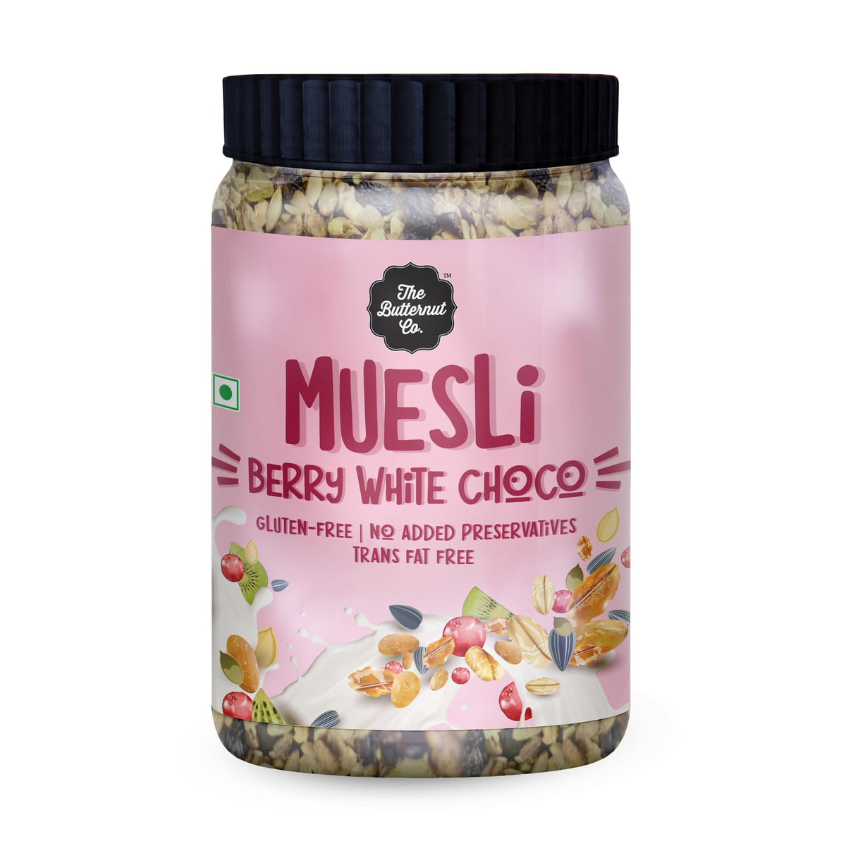 The Butternut Co. Muesli Berry White Choco 850g