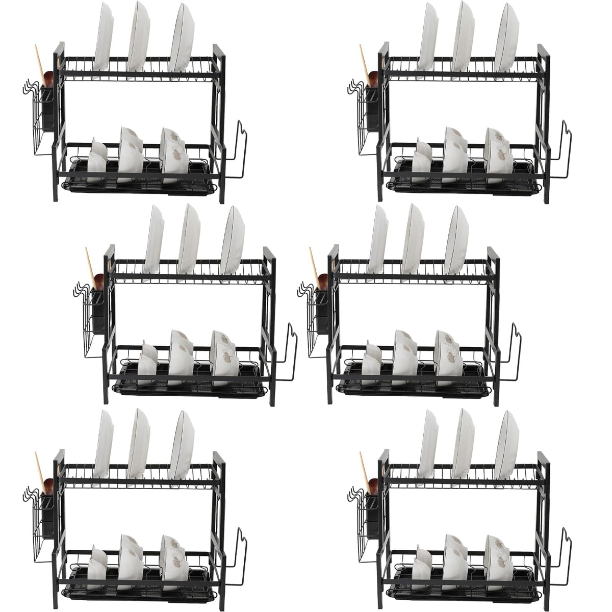 Kuber Industries Utensil Basket - Multi-functional kitchen rack