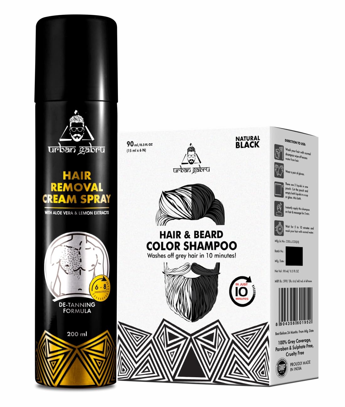 UrbanGabru combo pack - ultimate grooming solution for men