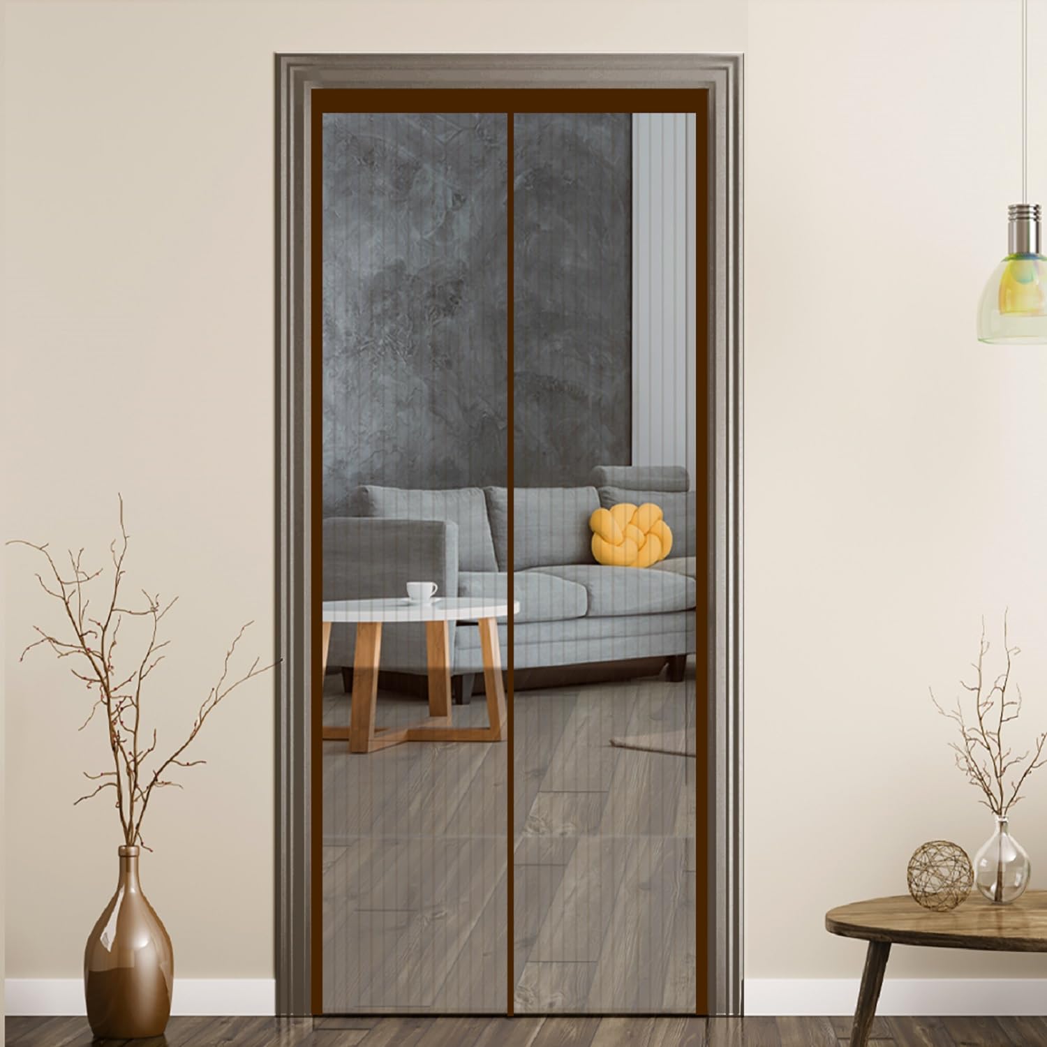 Classic Mosquito Net - Pet-friendly magnetic door curtain