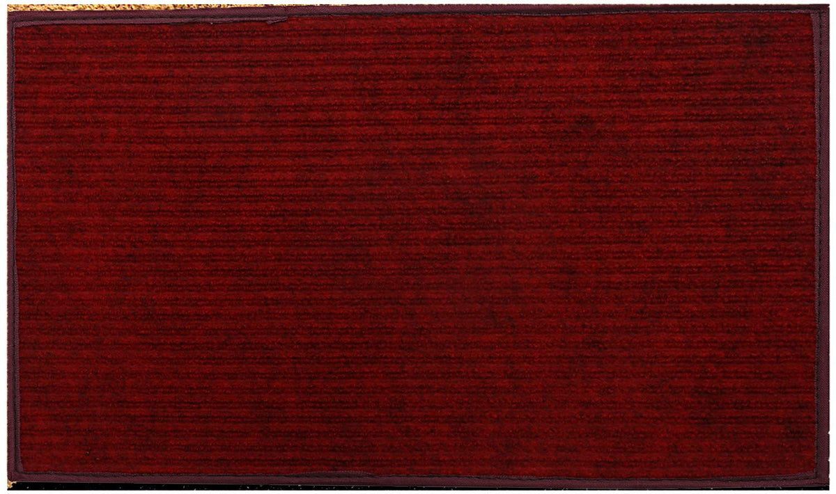 Kuber Industries Modern Door Mat (Maroon, Microfibre, Standard) (CTLTC011433)