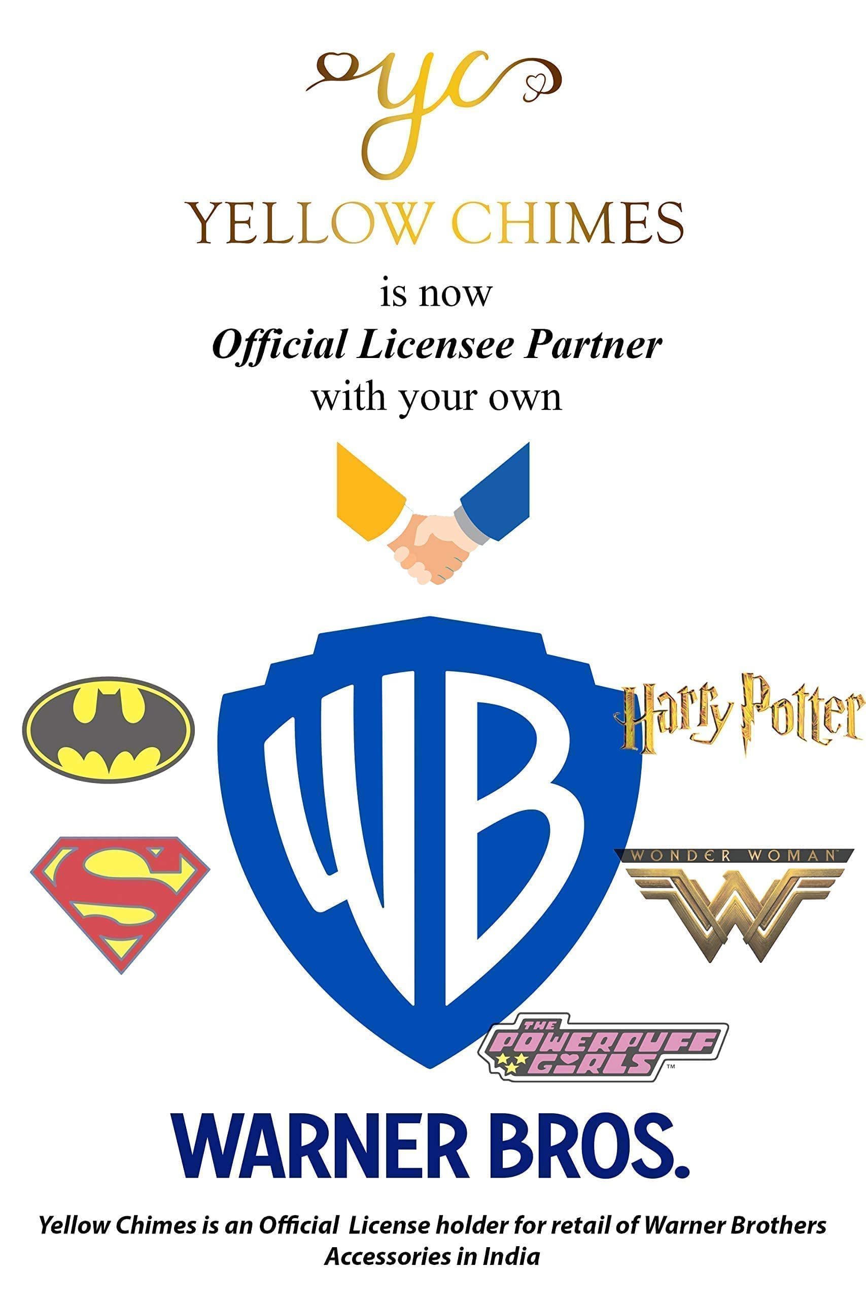 Yellow Chimes Batman cufflinks - perfect for formal events