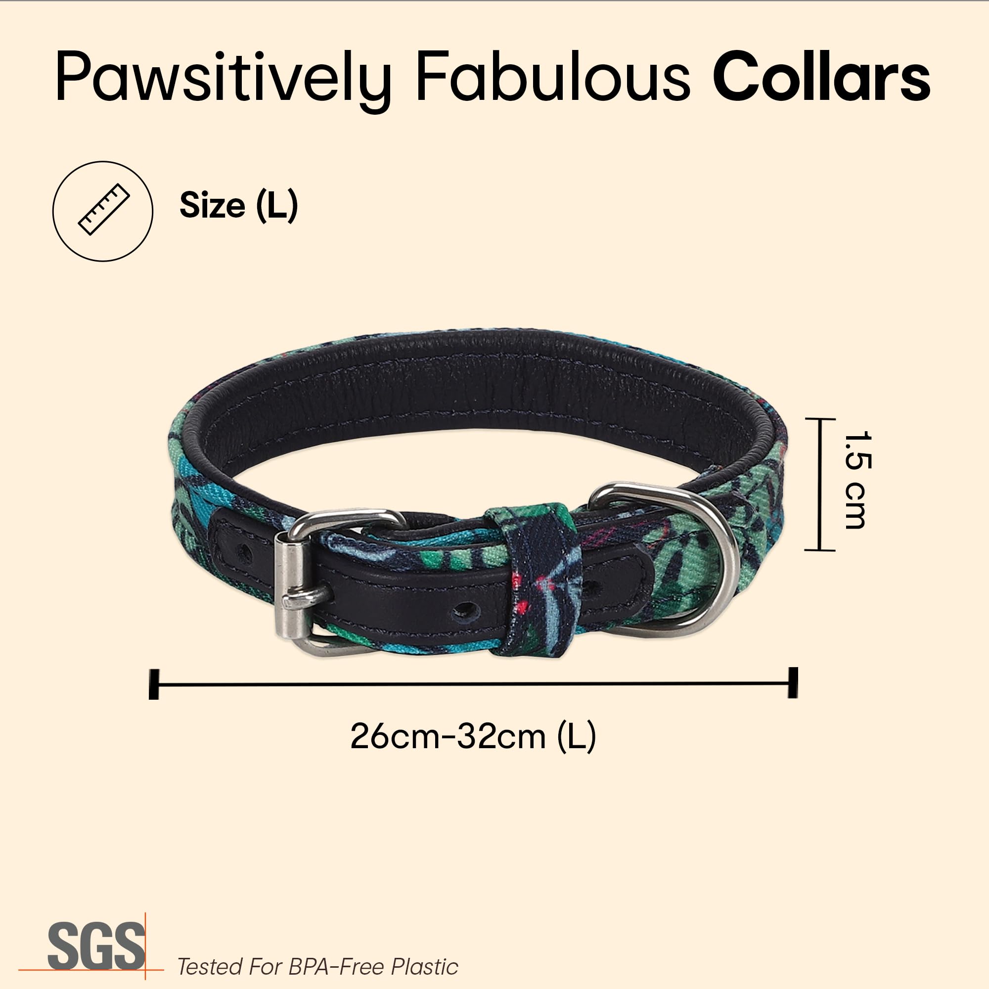 Anko Adjustable Dog Collar - Ideal for small to medium-sized dogs