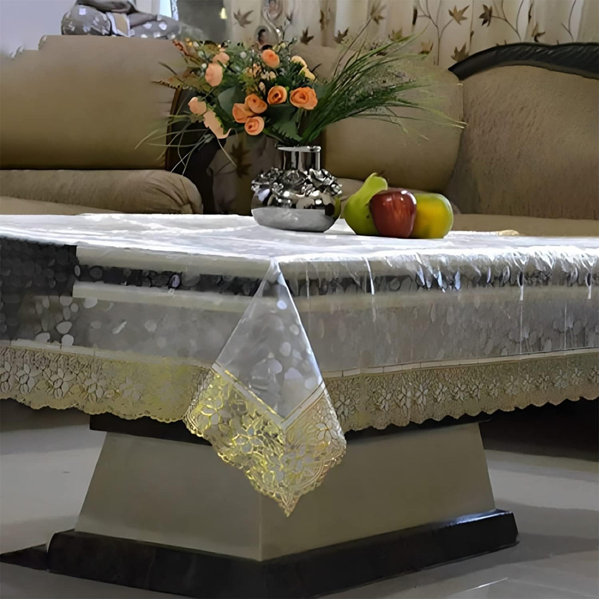 Kuber Industries table cover - party centerpiece