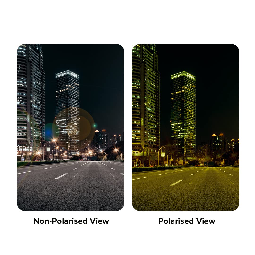 Intellilens polarized sunglasses - travel protection