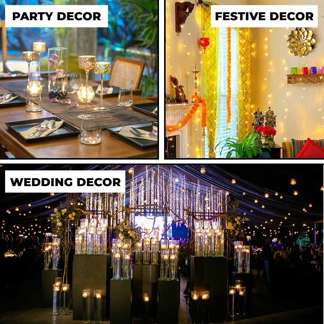Kuber LED candles - Cozy romantic dinner lighting