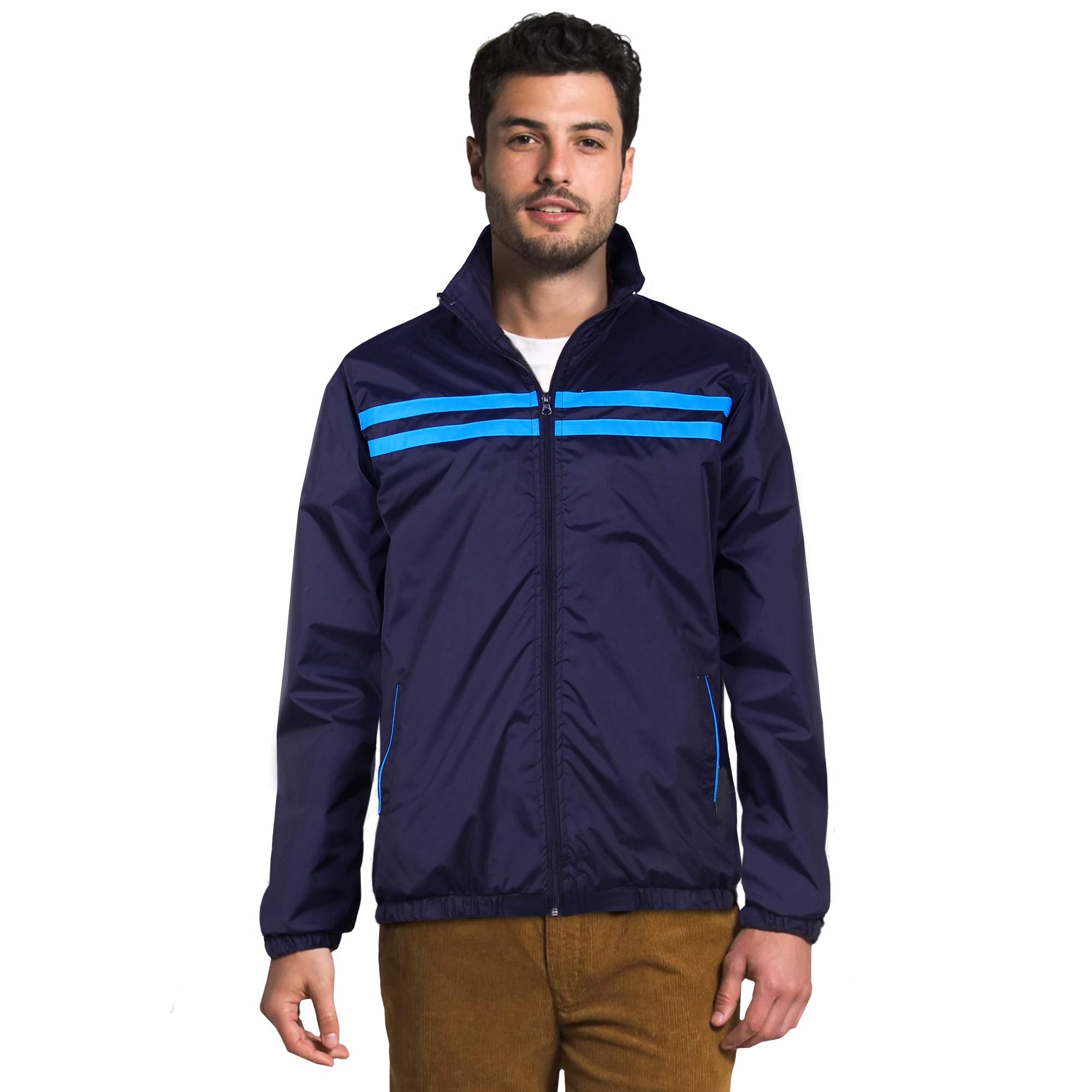 Clownfish Men's Activewear Jacket - Functional pockets for essentials