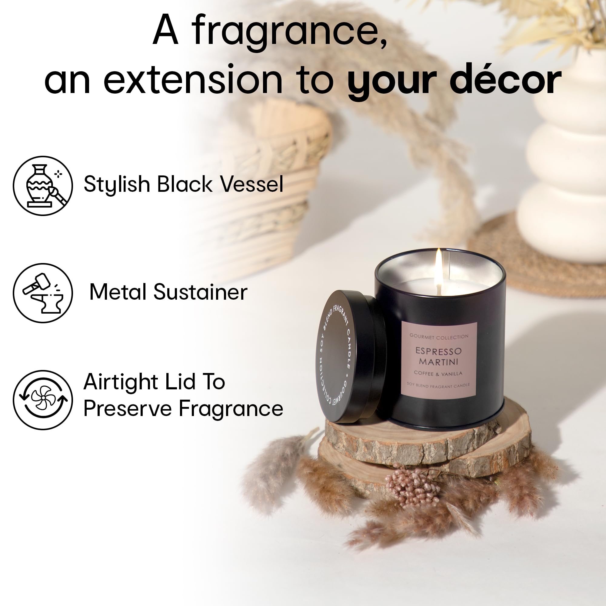 Anko Espresso Martini Candle - Aromatic incense for relaxation