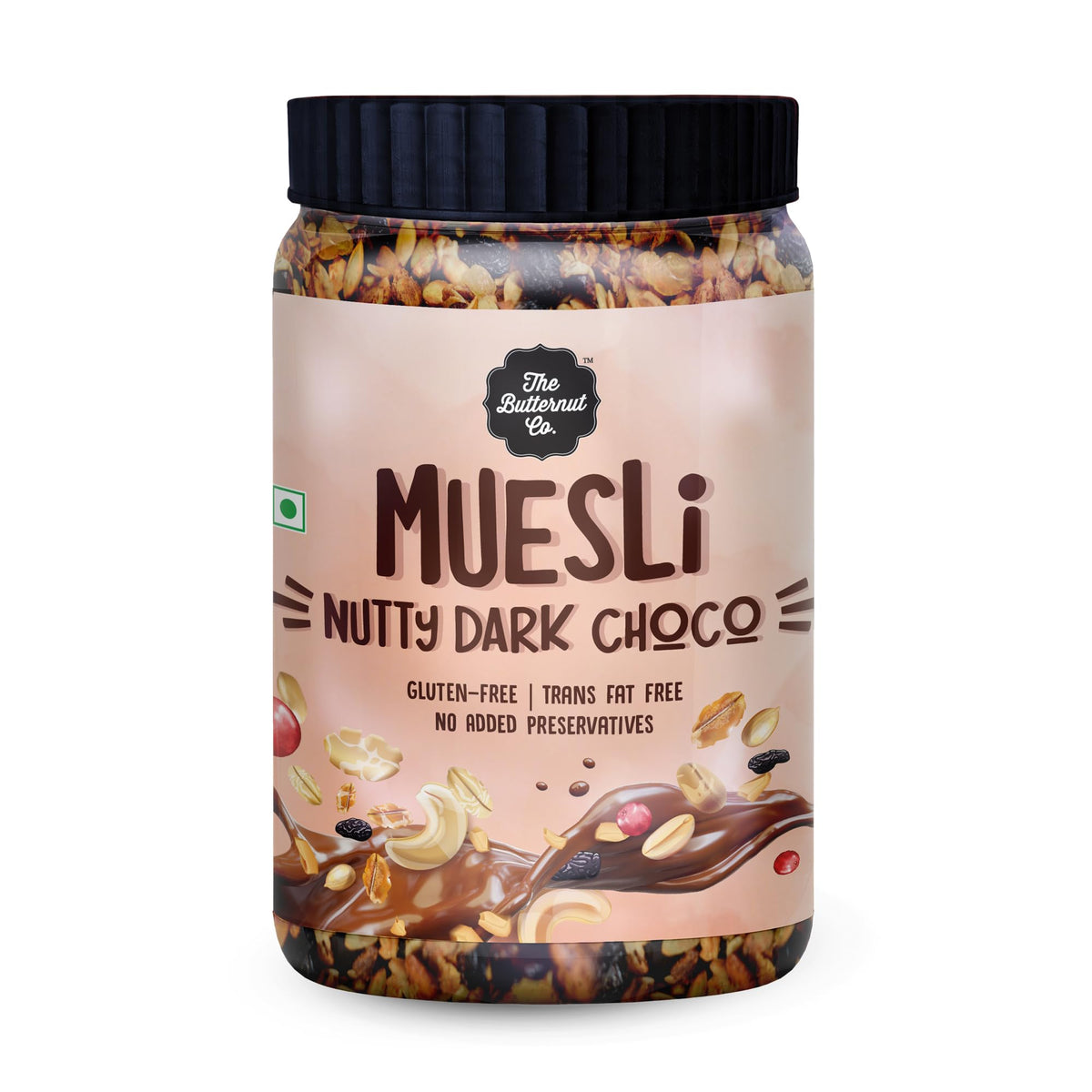 The Butternut Co. Muesli Nutty Dark Chocolate 850g