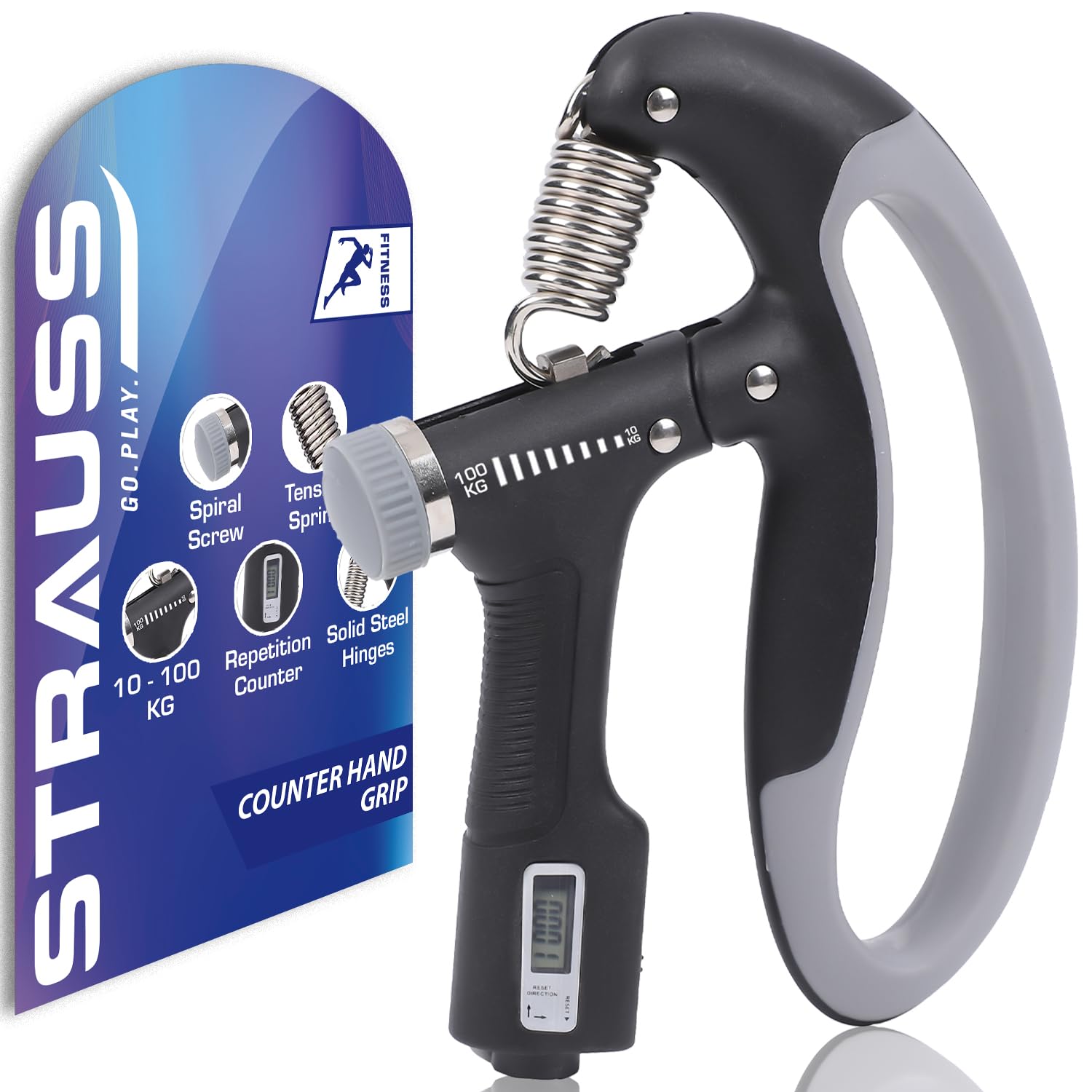 Strauss Hand Grip - Non-slip design for comfort