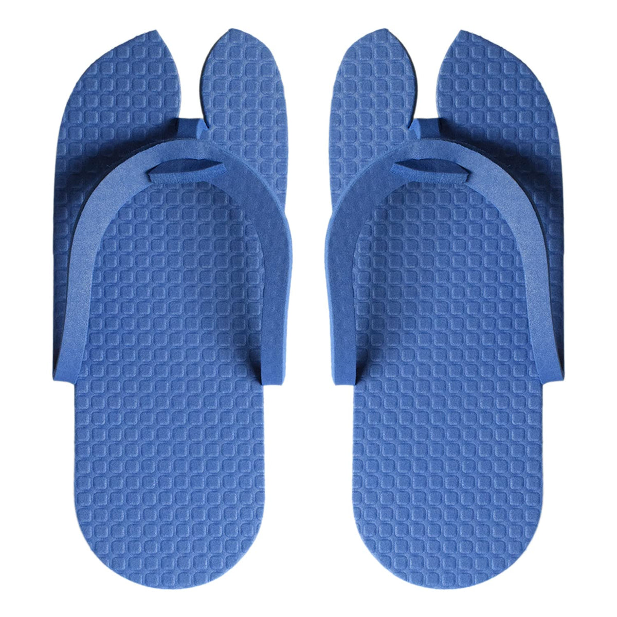 Kuber Industries Rubber Bathroom Slipper For Men & Women 1 Pair (Blue) 54KM4204