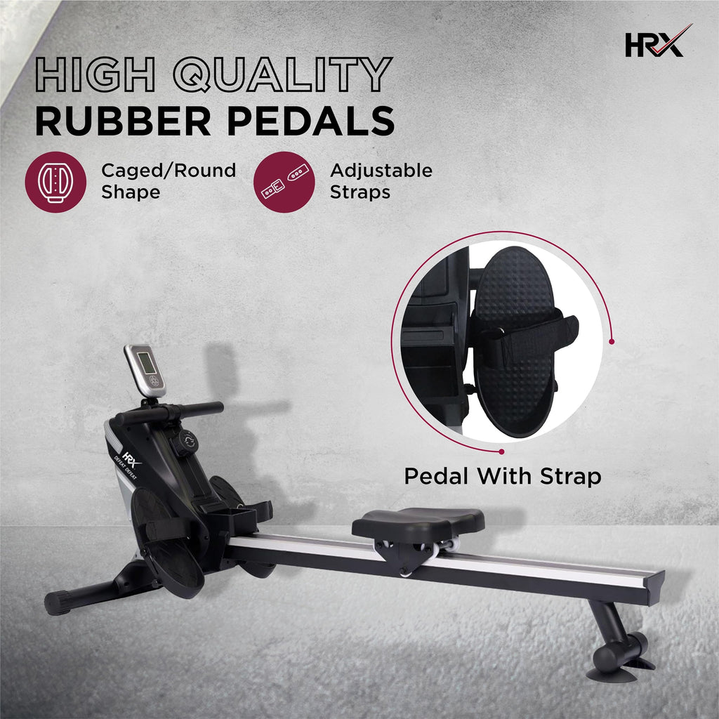 Buy HRX Ignite RM500: Magnetic Rowing Machine with LCD Monitor ...