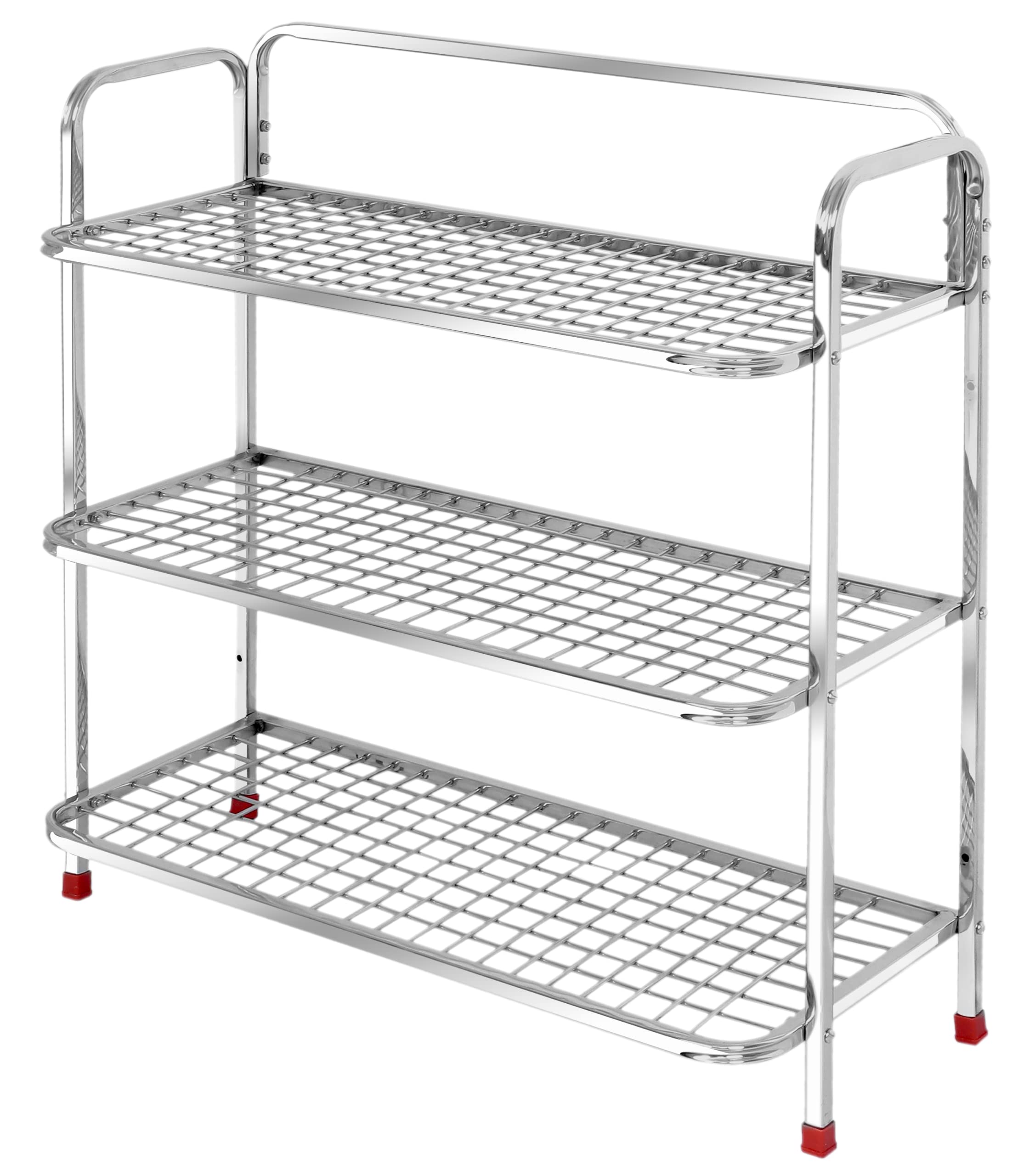 Shoe Cabinet Steel Slipper Stand Stainless Steel Shoe Rack Big